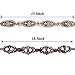 Amariver 2 Pieces Rhinestone Beaded Elastic Headband，Fashion Headbands Handmade Hair Bands Hair Accessories for Lady Woman 20-25