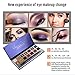 Colorful Eyeshadow Palette - FEITA Professional Colors Eye shadow 14 Bright Colors Makeup Palette with Eyeshadow Brush - Matte and Metal Glitter Powder Long Lasting Waterproof