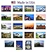 CHARMING EUROPE postcard set of 20. Post card variety pack of European travel theme postcards. Made in USA.