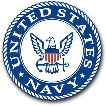 US Navy Emblem Decal Sticker 5.5"