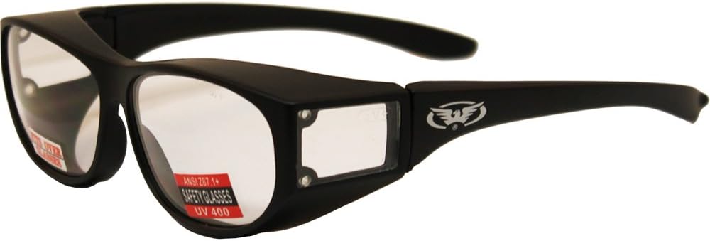 Global Vision Eyewear Cruising Safety Glasses with Clear Lenses: Sports & Outdoors