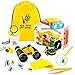 Outdoor Exploration 17 Piece Kit |Kids Binocular, 7 pretend Bugs and collector, Flashlight, Compass, Magnifying Glass, Whistle & Backpack | Boys Girls Gift Age 3,4,5,6,7,8,9| Educational, in & Outdoor
