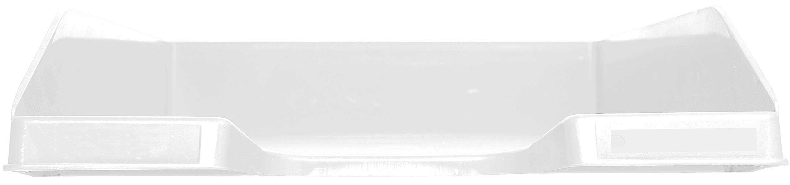 Exacompta - Ref 11313D - Office Letter Tray Combo Midi - 347 x 255 x 65mm in Size, Suitable for A4 Documents, Stackable with Others, Holds Approx. 500 Sheets - White — image 1