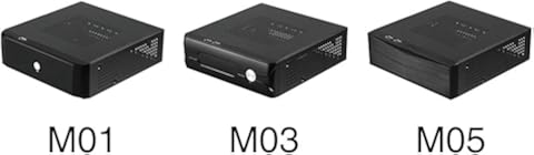 Fuente de alimentación para Juegos Chasis de Metal, Caja de computadora de Escritorio con Interfaz 2.0USB e Interruptor de alimentación, Compatible con Mini-ITX (17x17) / 2.5 x 1 Rack de Disco Duro