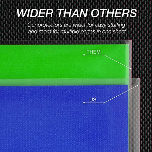 Samsill Recycled 500 Heavyweight Sheet Protectors, Clear Page