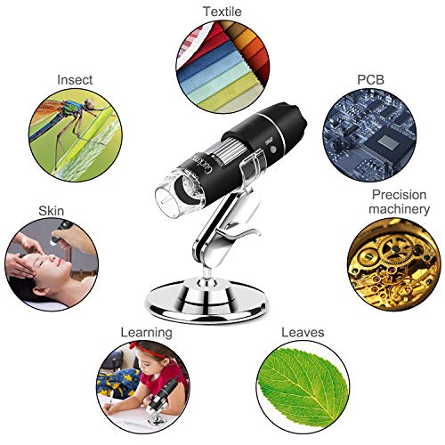 1 Microscope+Handheld+2+0+Magnification+Endoscope+Compatible