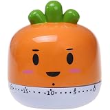 Timer Da Cucina Meccanico A Forma Di Uccellino – Ranvi, 60 Minuti, Colore Rosa, 11x6,8x7,6 Cm - 3