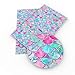 8x13 Inch Dog Footprint Fish Scales Vinyl Synthetic Leather Fabric Sheets - Synthetic Leather Fabric for Wallpaper Coverings- Faux Leather Fabric Yard- Synthetic Leather Fabric for Bows DIY (Style 7)