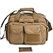 REEBOW TACTICAL Tactical Gun Range Bag, Deluxe Pistol Shooting Range Duffle Bags Brown