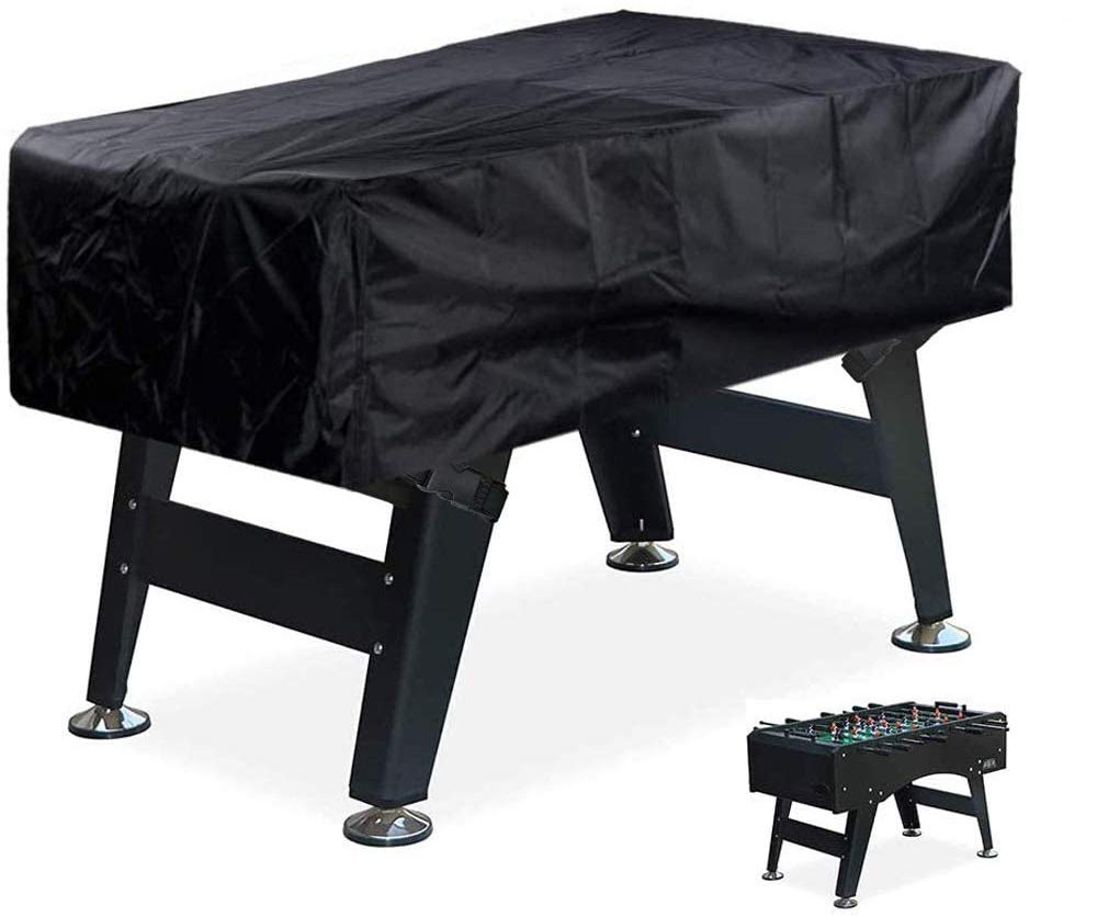 ELR Foosball Table Cover, Waterproof 420D Oxford Table Football Covers Foosball Table Protection Dustproof Patio Foosball Soccer Table Covers for Outdoor Indoor