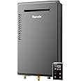 Ranein Natural Gas Tankless Water Heater, Outdoor Max 5.3 GPM, 130,000 BTU Instant Hot Water Heater