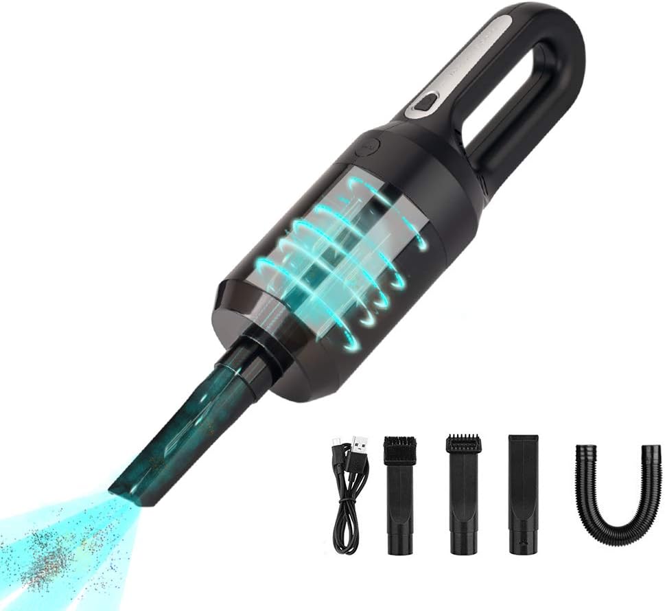 Handheld Vacuum Portable Car Vacuum with Quick Charge Tech and