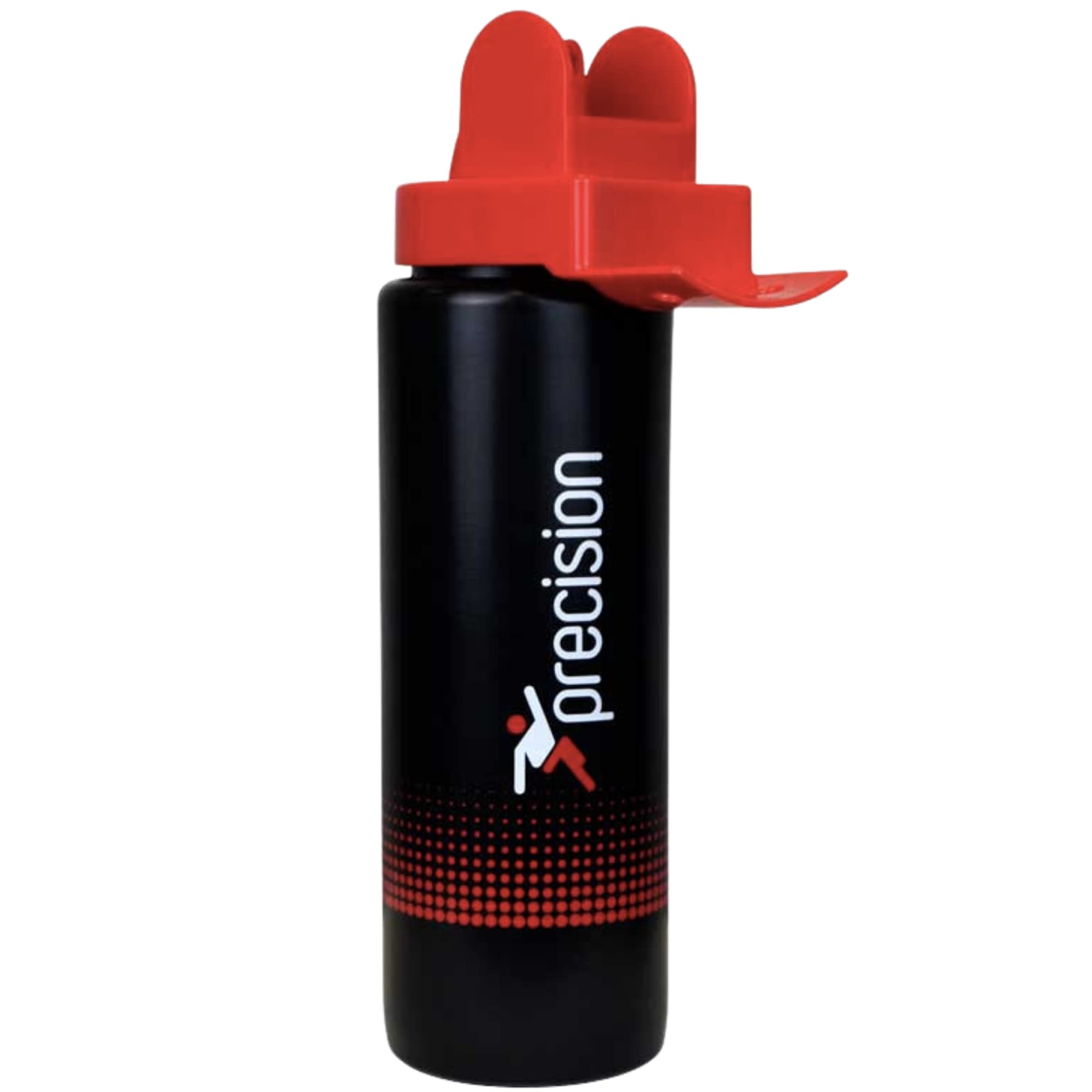 Precision Unisex's Team Hygiene Water Bottle, Black/Red, 1 Litre, one size