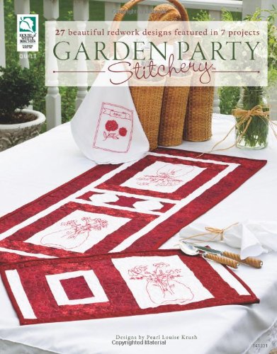 Garden Party Stitchery by Pearl Louise Krush