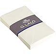 Lalo 21400L - Pack of 25 Gummed Lined Envelopes C6, Vergé De France, White