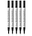 Pilot Silver Metallic Permanent Paint Marker, Extra Fine Point, 5-PACK(41801)