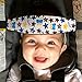 Packs of 2 Toddler Car Seat Neck Relief and Head Support, Pillow Support Head Band Easy Installation On Most Convertible Seats and Safety to Babies and Kids(Bear)
