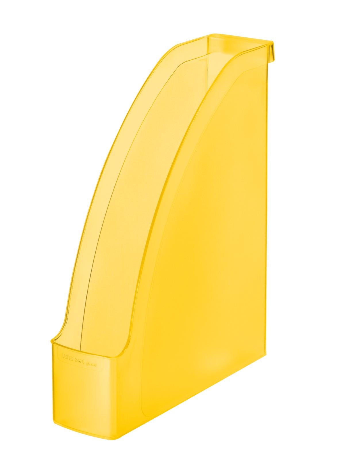 Leitz A4 Magazine File, Frosty Yellow, Plus Range, 24760010