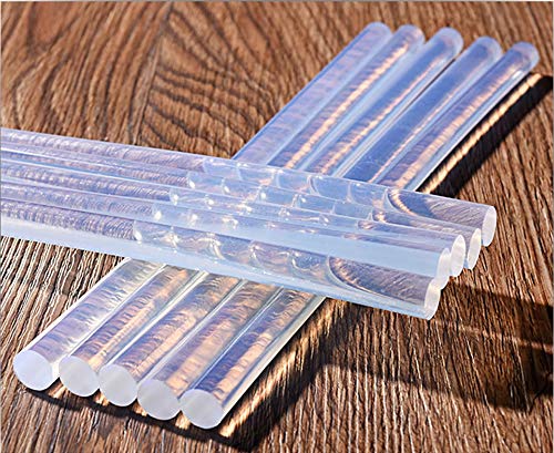100 Pack Hot Glue Gun Sticks 13Color 7 mm by 100 mm Mini Glue Sticks Hot Melt Glue Sticks Mini Glitter for DIY Art Craft Compatible with Most Glue Guns