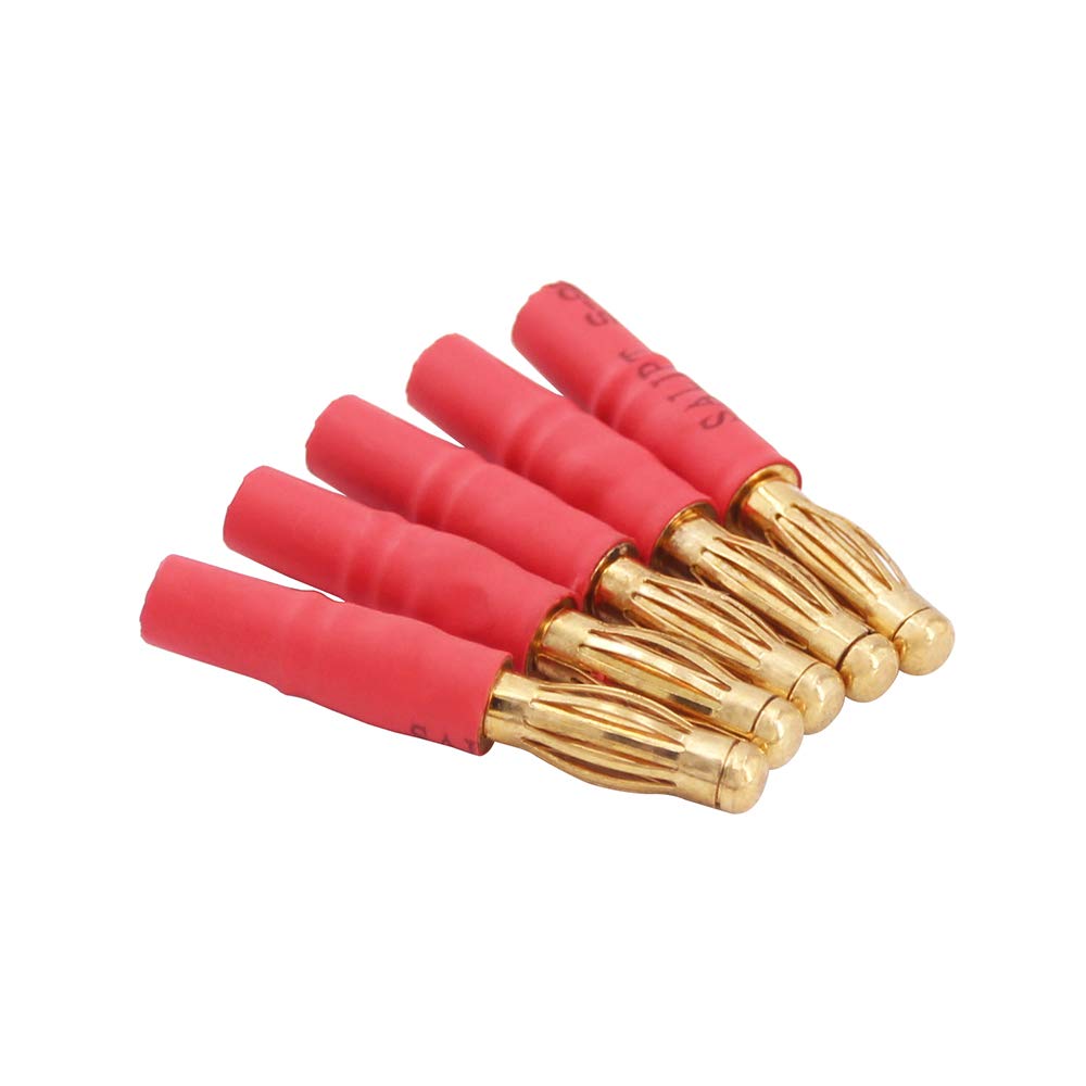 BDHI No Wires 4mm Male to 3.5mm Female Bullets Plug Adapter Connector for RC ESC Motor(B117-5)