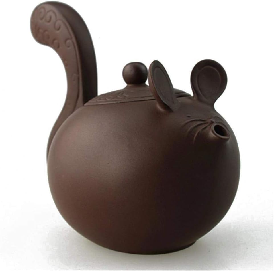 Tea Set Tea Sets Purple Clay Tea Pot Chinese Zodiac Ceramic Drinkware Kungfu Tools Mouse Zisha Tea Pot Set 200ml Tea Ceremony Gift