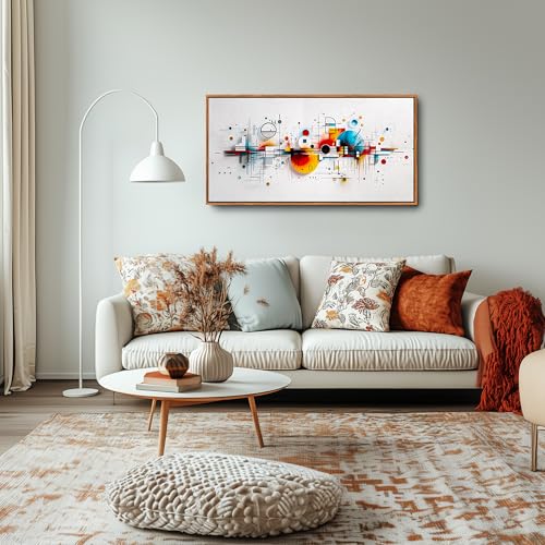 Hyidecorart Abstract Picture Frame Decoration Living Room Modern 60 x 120 cm | Artistic Pattern, HD Print, Easy to Hang, Large Format, Versatile Room Decor, Strong Wall Art, Gift