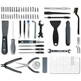 Creality 74Pcs 3D Printer Tool Kit, Tool Wrap Kit Assembly/Removal/Filament Cutting Set, 3D Printing Accessories for All FDM 