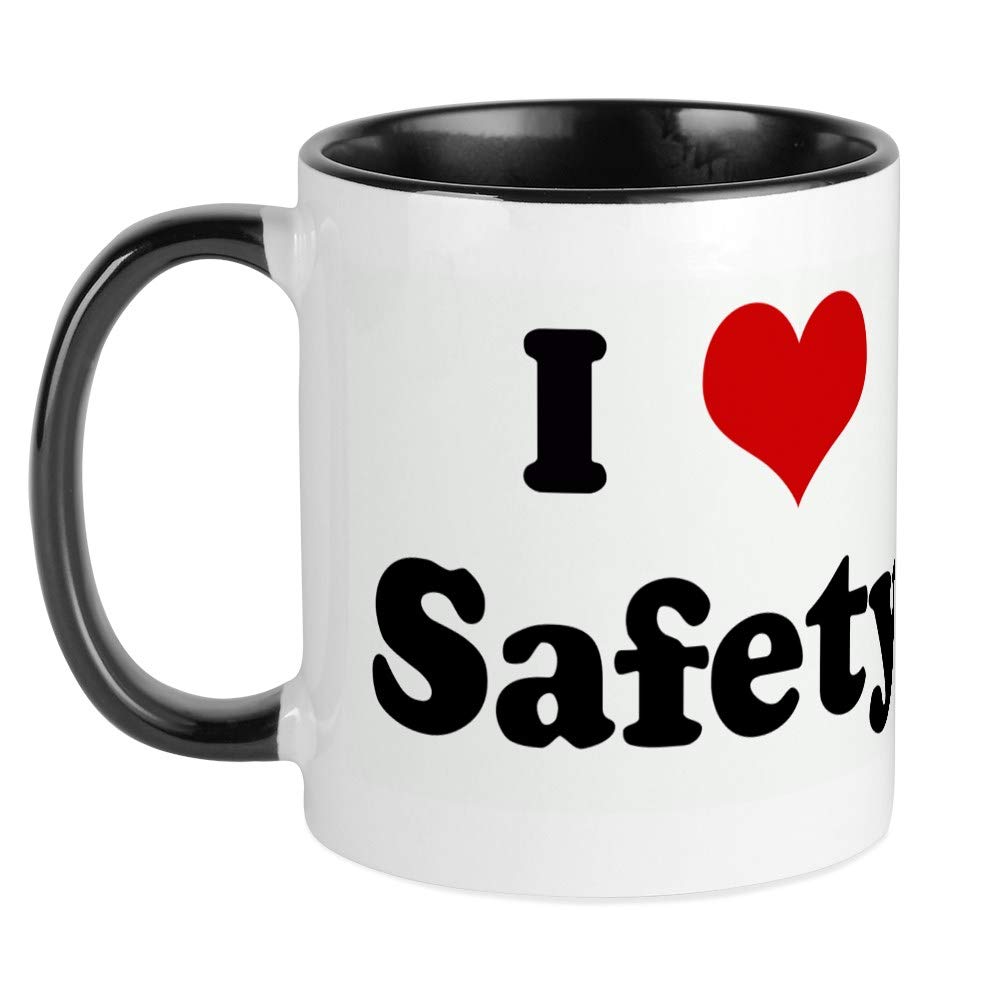CafePress I Love Safety! Mug Unique Coffee Mug, Coffee Cup