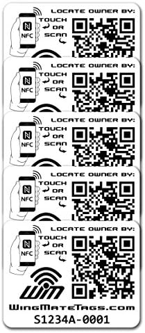 WingMatePassive Tracking Smart Stickers with Web App!