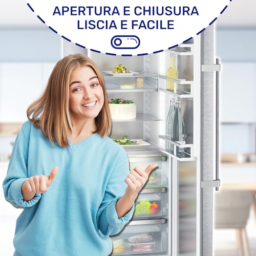 4 Set of Built-in Fridge Door Guides with Freezer for Whirlpool | With Original Code 481231019131 C00312150 for Indesit for Ariston - 10 Year Warranty - MONTERAL