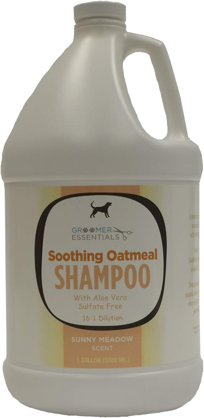 groomers oatmeal and honey shampoo