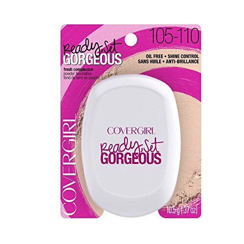 COVERGIRL Ready Set Gorgeous Pocket Powder Foundation Fair (105/110), .37 oz