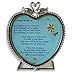 in Loving Memory Heart Candle Holder - God Called Me to Heaven Swans and Floral Design Memorial Gift Measures 3