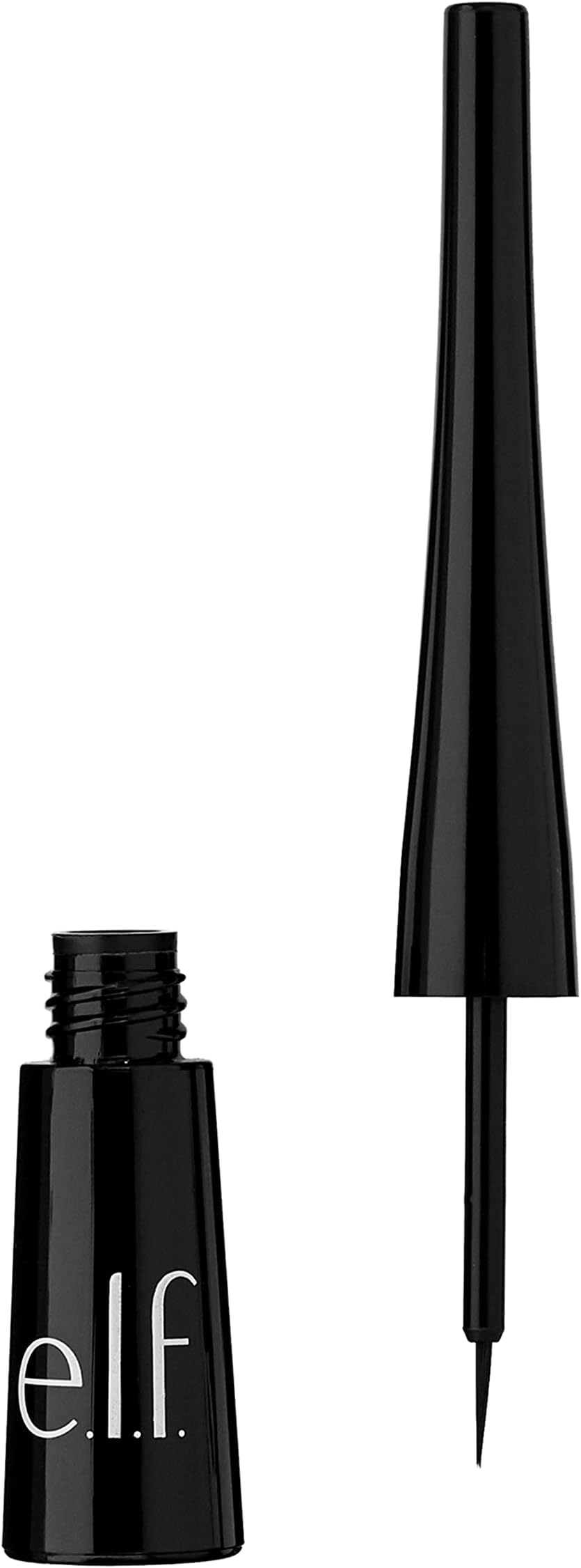 e.l.f. Expert Liquid Liner Jet Black Smudge-proof Long-lasting Precision Brush