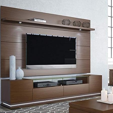 Zikra Natural Finishing TV Entertainment Unit in Nut Brown