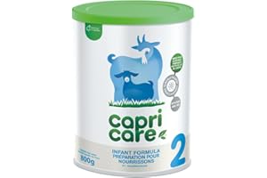 Capricare Whole Goat Milk Powder Baby Formula Stage 2 – Nutritional Baby Essentials, No Added Palm Oil, Soybean Oil, GMOs, Gl