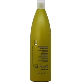 UNA Energizing Shampoo - Argan Oil, Shea Butter &amp; Silk Protein for Strengthening &amp; Hydrating, Gentle Daily Cleanser for All Hair Types, Adds Shine &amp; Controls Frizz - 1000ml