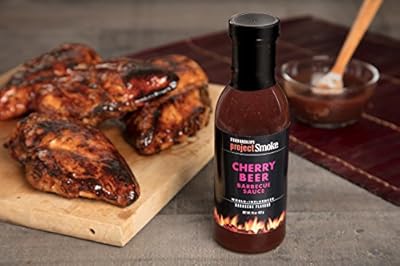 Steven Raichlen Project Smoke BBQ Barbecue Sauce- Cherry Beer Barbeque Sauce