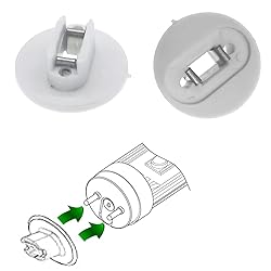 TWDRTDD R17D to G13 Lamp Bases Adapter,R17 to T8