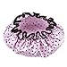 Mudder 2 Pack Women Waterproof Shower Bath Cap