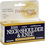 Frankincense and Myrrh Neck, Shoulder, and Knee Oil, 2 Fluid Ounce