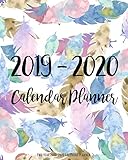Two Year 2019-2020 Calendar Planner: Two Year - Daily Weekly Monthly Calendar Planner | 24 Months January 2019 - December 2020 | feather Design by Tatiana A. Trotter