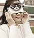 FakeFace Cute Cartoon Cold Hot Compresses Therapeutic Gel Blindfold Eyeshade Adjustable Ice Packs Sleeping Eye Mask Cover Blinder Gift for Travel Night Noon Nap Sleep Rest Eye Pillow Eye Shade Mask