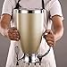 Thermal Carafes Stainless Steel Coffee Carafe 64 Ounce Thermos Large Travel Bottle Vacuum Insulated-Gold