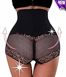 Antibacterial Mesh Pants Butt Lifter Shapers Panties Hi-Waist Thigh Slimming