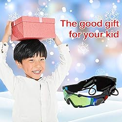 Houkiper Kids Night Vision Goggles, Adjustable Led
