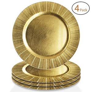 American Atelier Platos de carga de melamina de 13 pulgadas ...