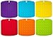 Kitch N' Wares Multipurpose Silicone Kitchen Tool - 6 Piece Premium Pot Holder, Trivet Mat, Jar Opener, Spoon Rest, Coaster- Non Slip, Flexible, Durable, Dishwasher Safe, Heat Resistant Hot Pads