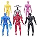 Power Rangers Action Figures Toy 6 Pieces - Power Rangers Action Figure Super Heroes Set - Toys Play Gift Game - Super Heroes Toys 5-inch Toys PVC Action Figures 6pcs/set Child Toys Gifts Decoration