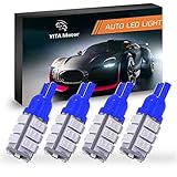 YITAMOTOR 4 X T10 42-SMD RV Trailer Car Backup Reverse Blue LED Light Bulb 194 912 906 168 192
